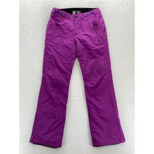 Orage Prime 10 Women's Small Pink Insulated Snow Pant Ski Snowboarding Ankle Zip